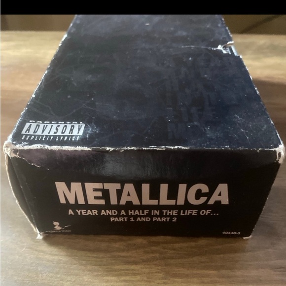 Metallica A Year And A Half In The Life Of….Part 1 and Part 2 VHS Video Tapes - Picture 6 of 7